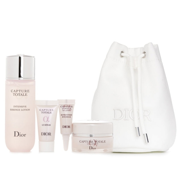 NEW CHRISTIAN DIOR CAPTURE TOTALE CELL BUCKET POUCH MINI SET - Picture 1 of 4